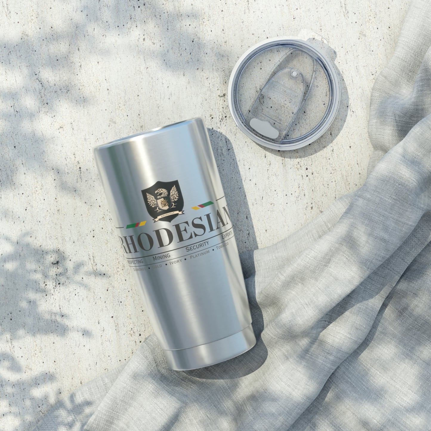 Rhodesian 20oz Stainless Steel Tumbler
