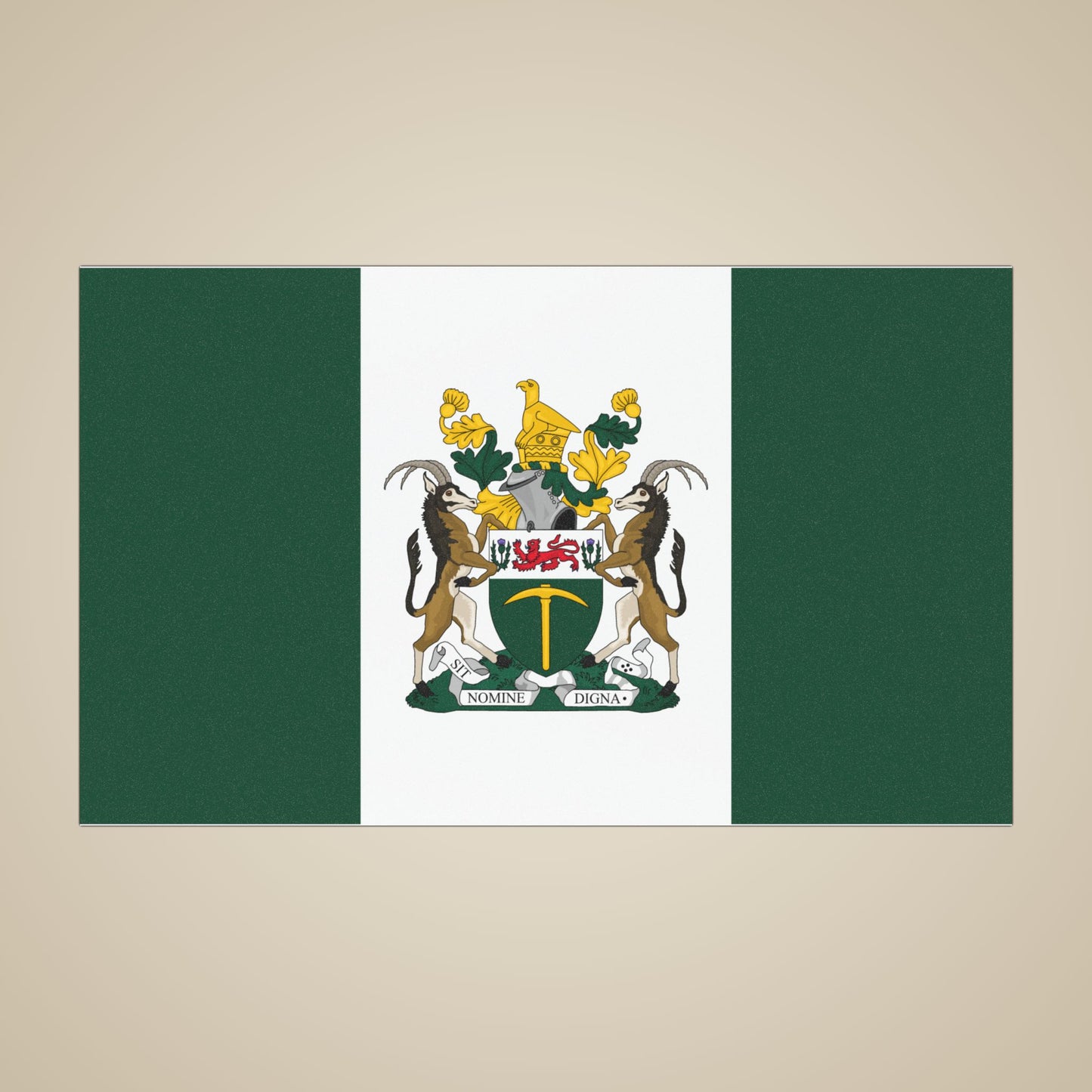 Rhodesian Flag Car Magnet