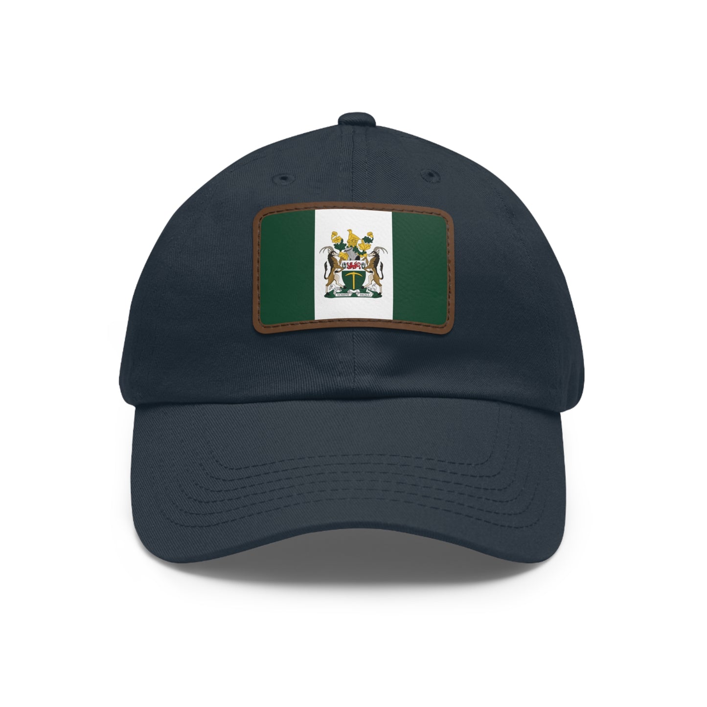 Rhodesian Leather Patch Baseball Hat