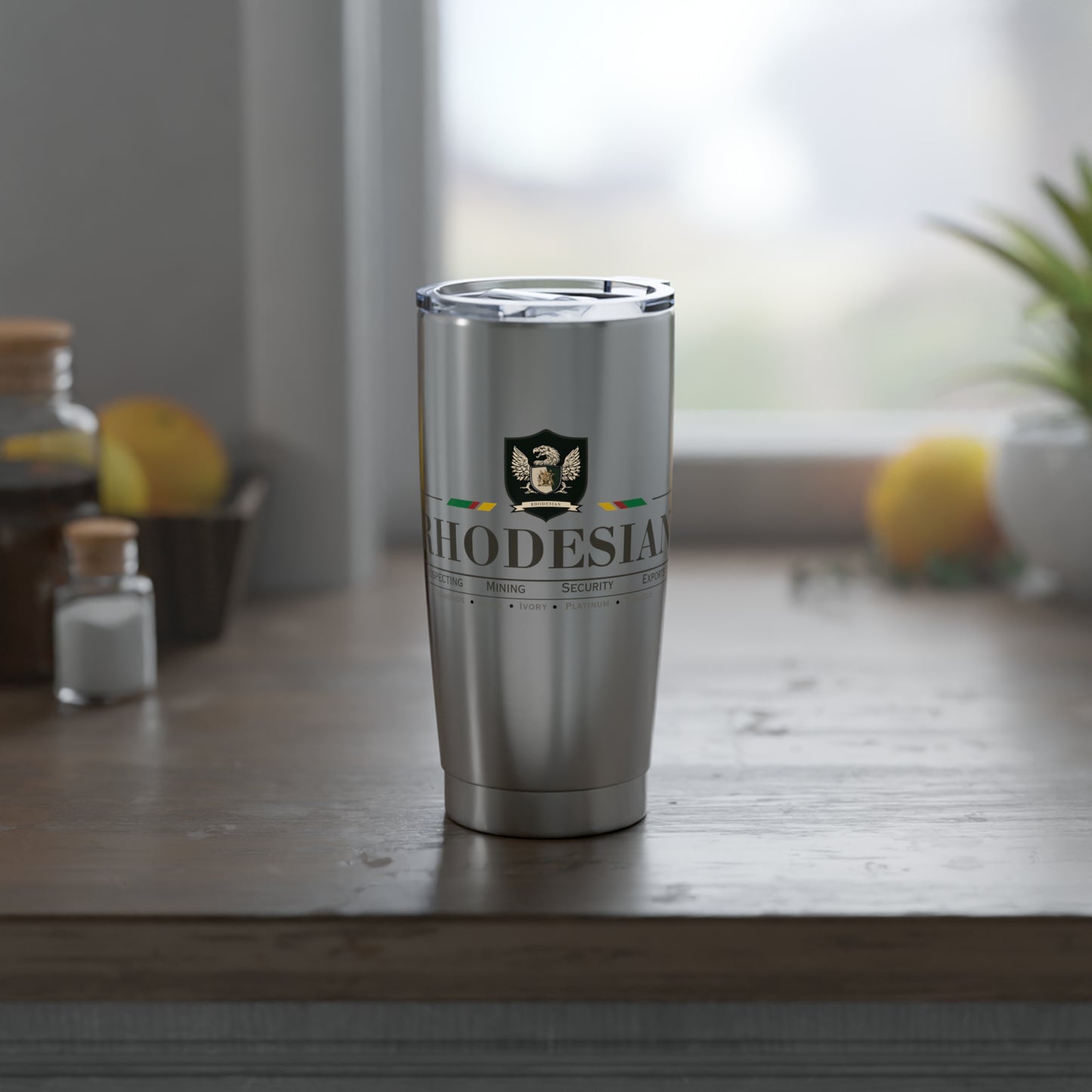 Rhodesian 20oz Stainless Steel Tumbler