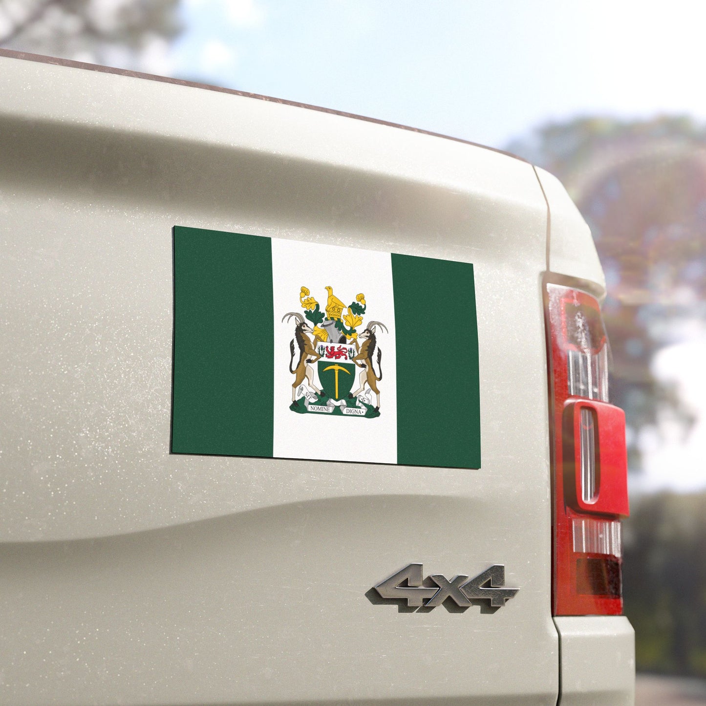 Rhodesian Flag Car Magnet