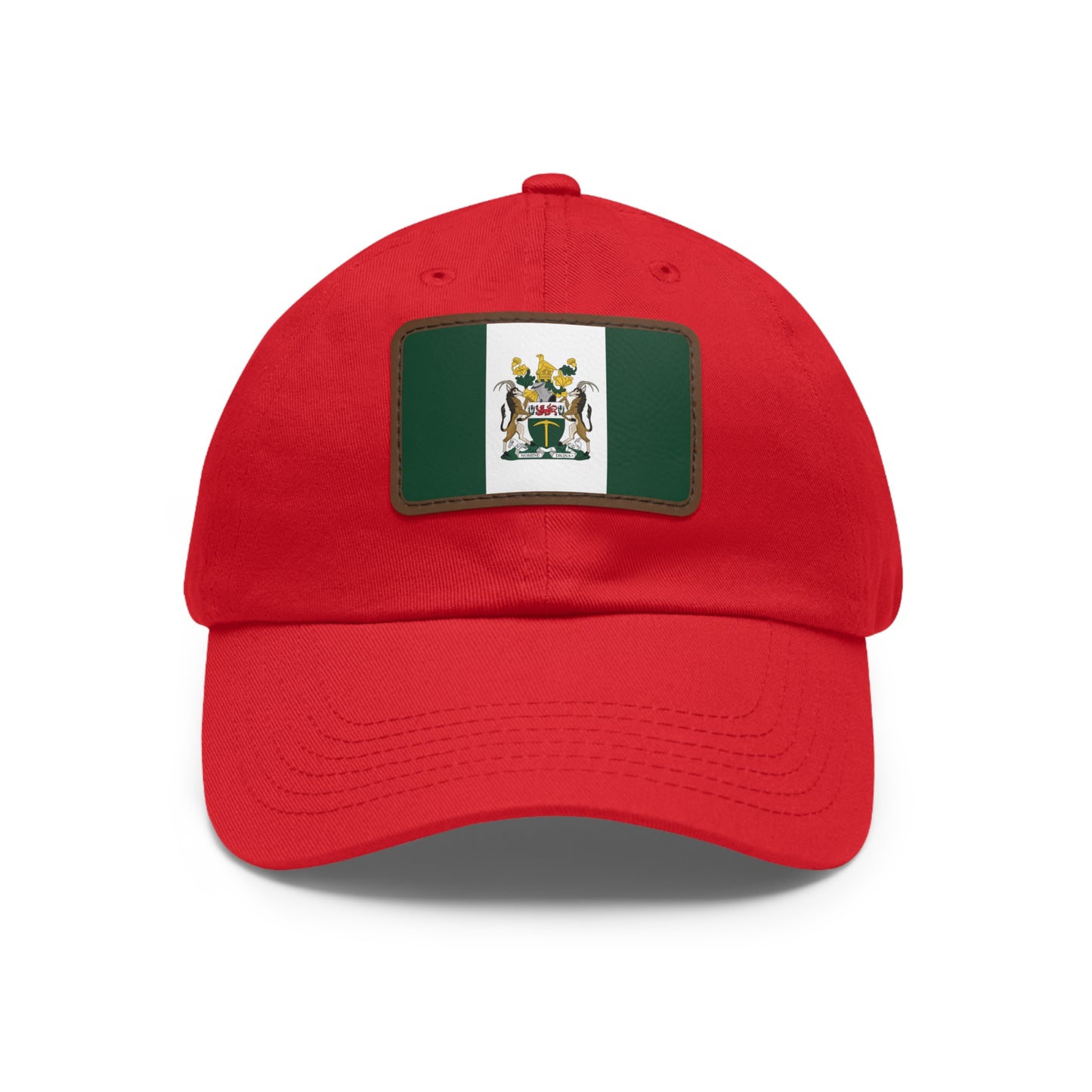 Rhodesian Leather Patch Baseball Hat