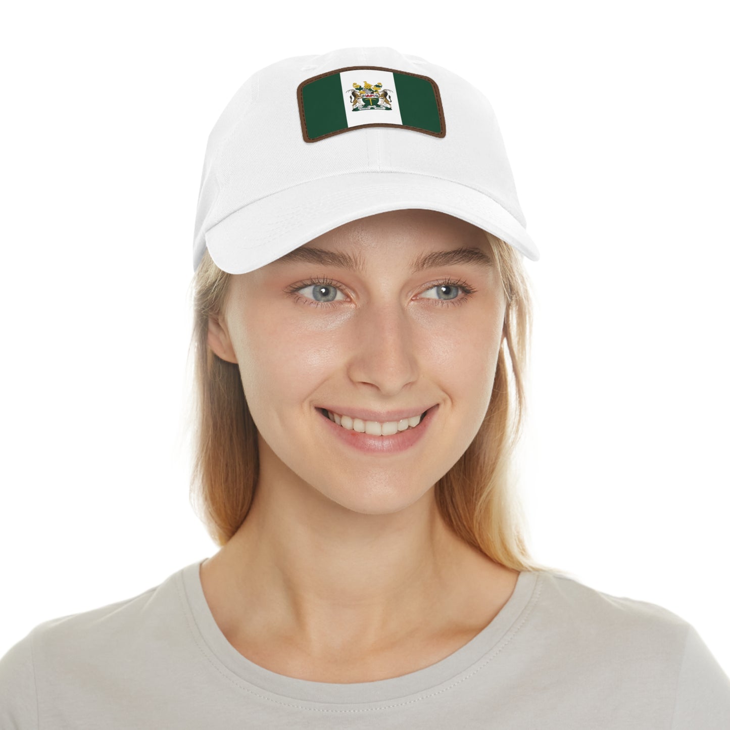 Rhodesian Leather Patch Baseball Hat