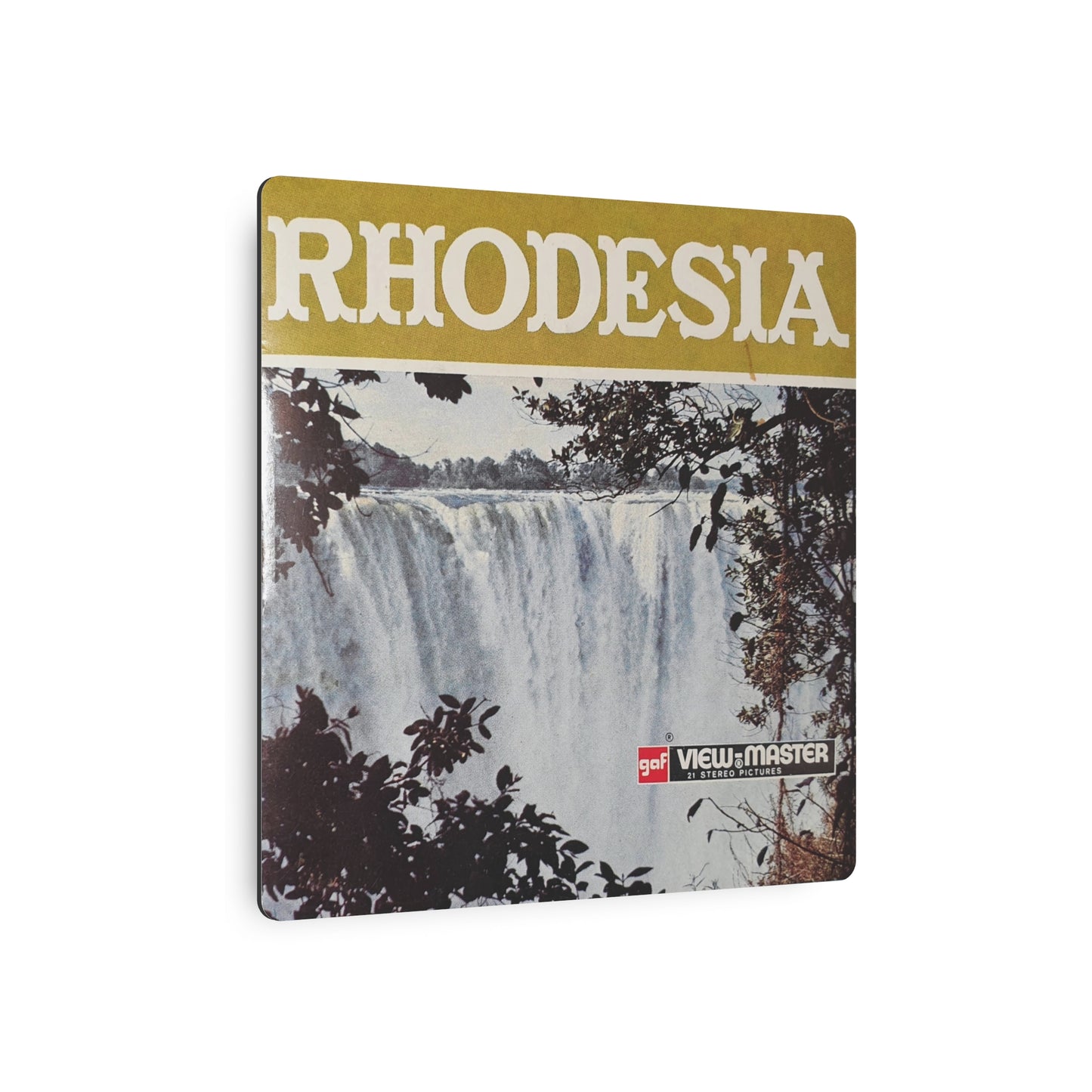 Rhodesian Metal Art Sign