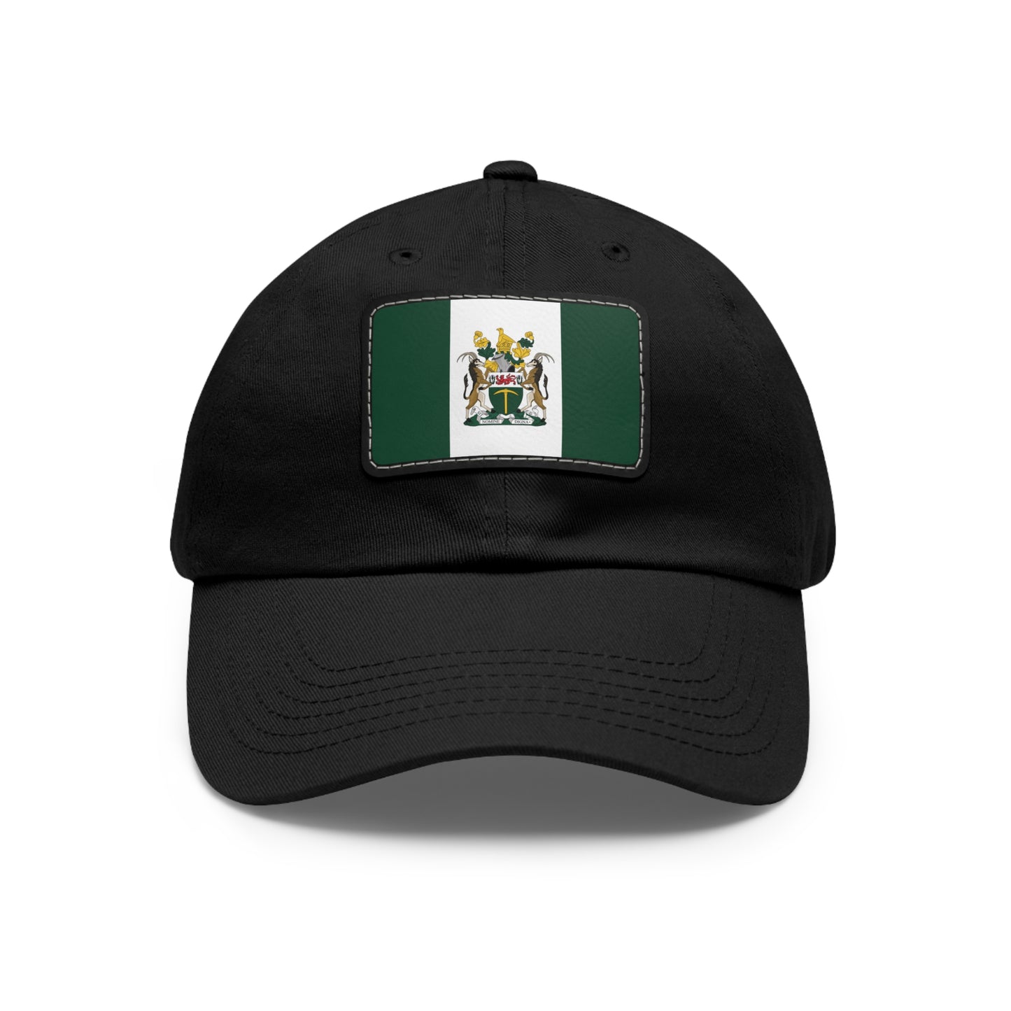 Rhodesian Leather Patch Baseball Hat