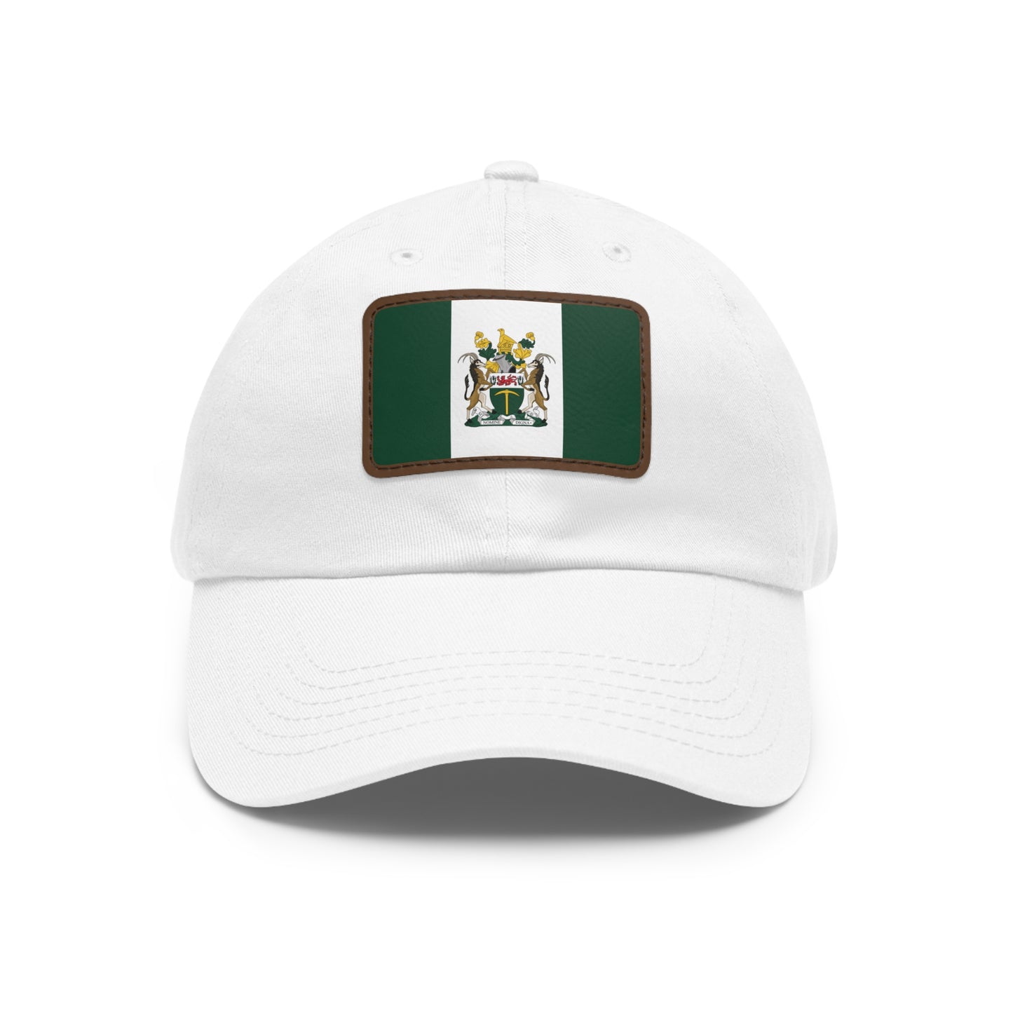 Rhodesian Leather Patch Baseball Hat