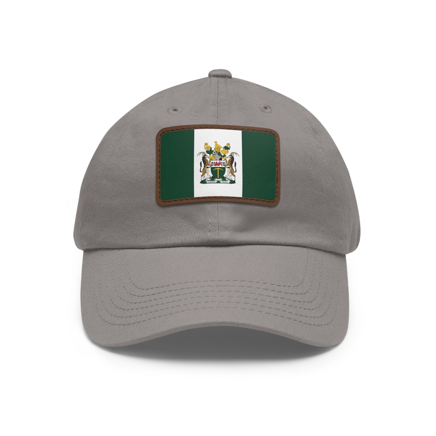 Rhodesian Leather Patch Baseball Hat