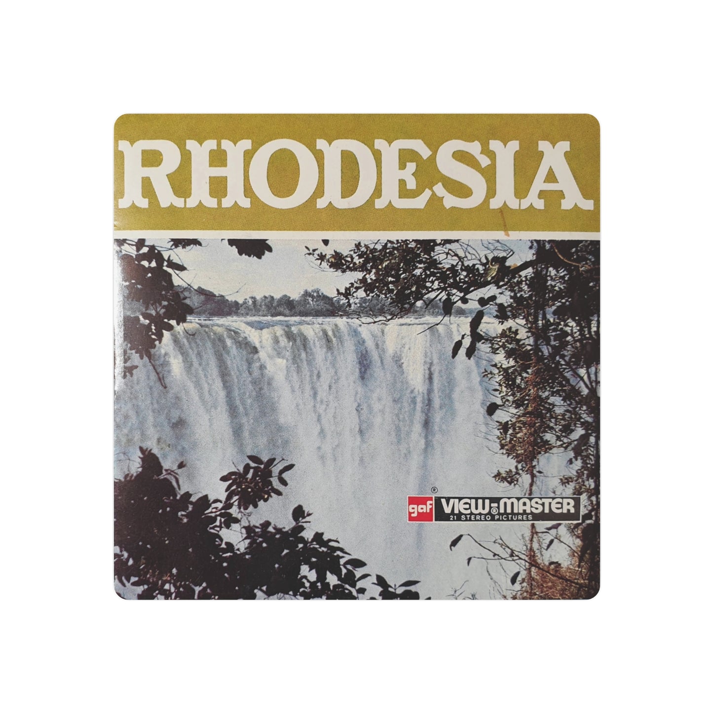 Rhodesian Metal Art Sign