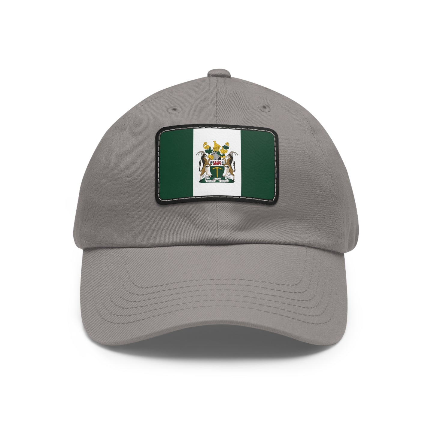 Rhodesian Leather Patch Baseball Hat